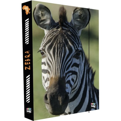 Oxybag desky na školní sešity A4 Jumbo Zebra