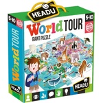 Headu Образователен пъзел Headu - Обиколка на света, 108 части (HMU26258) - ozone