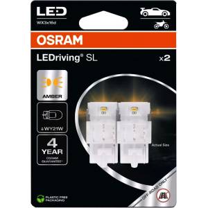 OSRAM LEDriving SL YELLOW 2BL WY21W 1.3W