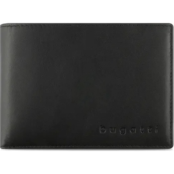 Image 1 of Bugatti Кожен портфейл Bugatti Super Slim With Flap, черен (49 1903 01)