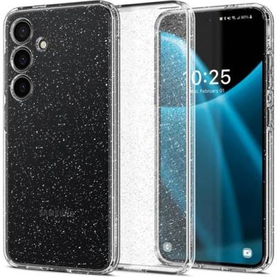 Spigen Samsung S24 SPIGEN LIQUID LIQUID CRYSTAL GLITTER силиконов протектор за телефон, удароустойчив, слюда на прах, преносим (ACS07345)