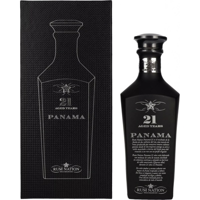 Nation Panama Black 21y 43% 0,7 l (karton)