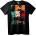 NOONEBRAND Тениска Аниме Мрежа - XL, Black