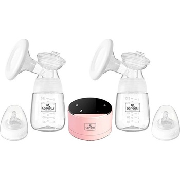 Lorelli Двойна електрическа помпа за кърма Lorelli - Daily Comfort, Pink & Black (10220590004)