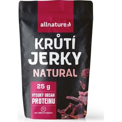 Allnature Morčacie jerky Natural sušené mäso 100 g