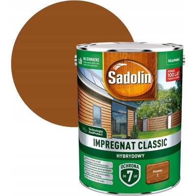 Impregnát na dřevo Sadolin Classic hybridní Borovice 4,5L
