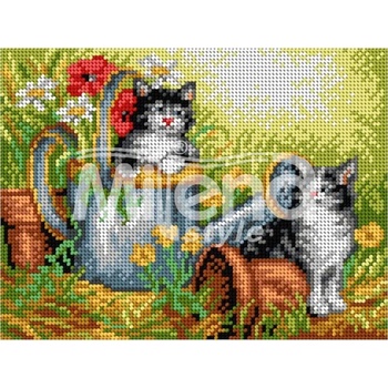Image 1 of Milena Style Котета с лейка - гоблен с щампа без конци