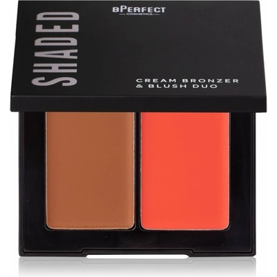 BPerfect Shaded Cream Bronzer & Blush Duo bronzer a tvářenka 02 Medium 7 g