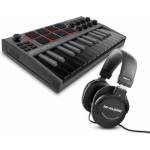 AKAI MPK Mini MK3 Schwartz und M-Audio HDH40