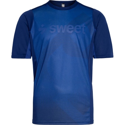 Sweet Protection Мъжка фланелка с къс ръкав за колоездене Sweet Protection Hunter II Trail T-Shirt Cycling jersey - Blue Depths - размер M (056-4026-0212)