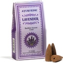 Vonné jehlánky Ayurvedic Lavender backflow indické vonné františky tekoucí dým 10 ks