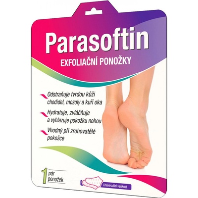 Naturprodukt Parasoftin exfoliační ponožky 1 pár