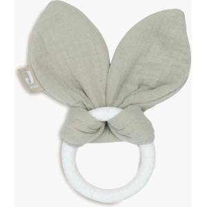 Jollein Бебешка гризалка Jollein - Bunny Ears, Olive Green (560360)