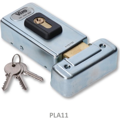 Elektrozámok 12 V horizontálny pre bránu nad 3 m/krídlo