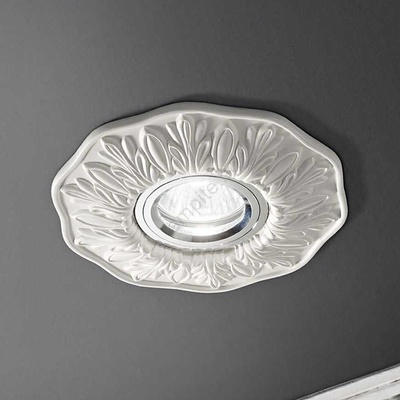Ideal Lux - Вградено осветително тяло POLKA 1xGU10/50W/230V бяло (ID115597)