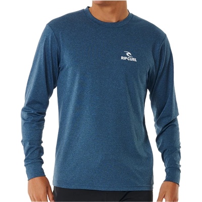 Rip Curl Мъжка плажна тениска от ликра Rip Curl Stack UPF L/S Lycra - Navy Marle (050-2302-0214)