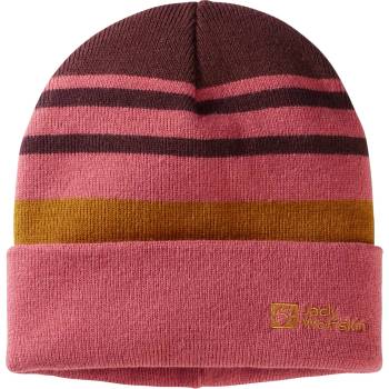 Jack Wolfskin Шапка stripy knit beanie k