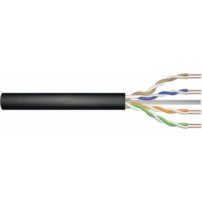 Digitus DK-TP612 250 MHz Fca (PVC), AWG 23/1 305m černý
