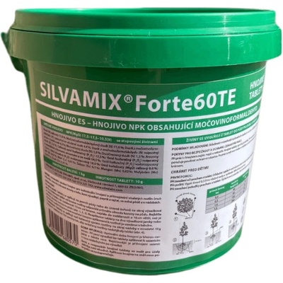 ECOLAB Hnojivo pre révu vinnú + celú záhradu SILVAMIX FORTE 60TE 1 kg