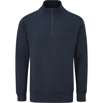 Mantis mikina s krátkym zipsom Námornícka modrá