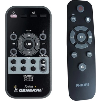 GENERAL Philips htl1508, htl1510b. htl1520b - дистанционно управление дубликат (htl1508, htl1510b. htl1520b)