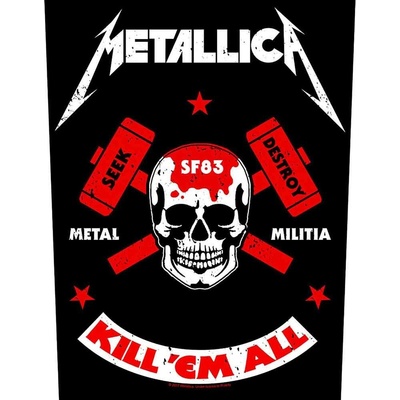Nažehlovačka Metallica - Metal Militia