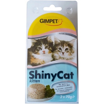 GimCat ShinyCat Kitten tuňák 2 x 70 g