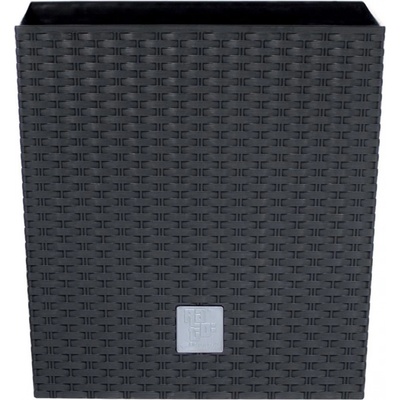 Prosperplast DRTS225L Kvetináč Rato Low + vklad 22,3cm Mocca 7529U