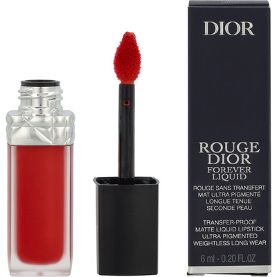 Dior Rouge Dior Forever Liquid matný tekutý rúž 999 Forever Dior 6 ml