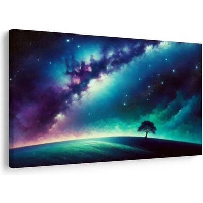 Obraz magický strom života v noci - 120x80