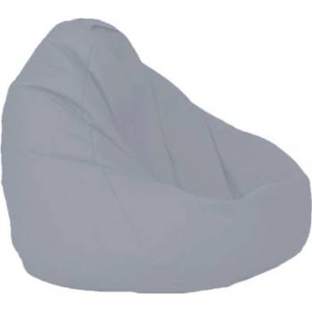 Image 1 of PUFRELAX Пуф, круша, 320л. , Nirvana Grande - Panama Grey, Водоустойчив, Перящ се калъф, Пълнеж от Полистиролни перли (PUF-G-NGR-PEX-GRE)