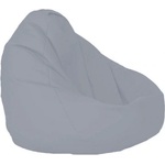 PUFRELAX Пуф, круша, 320л. , Nirvana Grande - Panama Grey, Водоустойчив, Перящ се калъф, Пълнеж от Полистиролни перли (PUF-G-NGR-PEX-GRE) - topmall