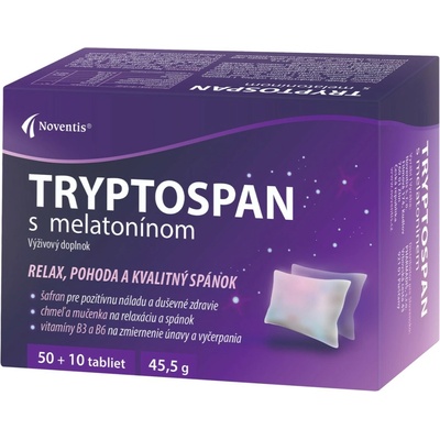 Tryptospan s melatoninem 50+10 tabliet