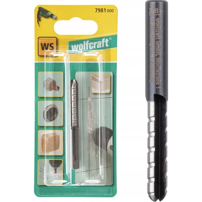 Wolfcraft Frézovací vrták na sadrokartónové dosky priemer 8 mm