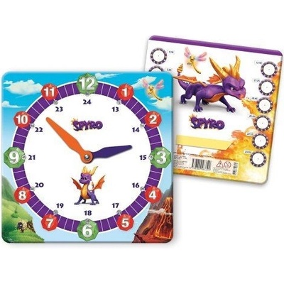 ARGUS Hodiny na výuku papírové Spyro 17100359 – Zboží Dáma