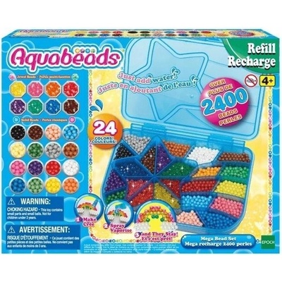 Aquabeads korálky 4 roky 2400 kusů
