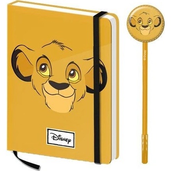 Karactermania The Lion King zápisník s perem Simba A5