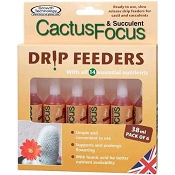 Growth Technology Cactus Focus Drip Feeders 6 x 38 ml