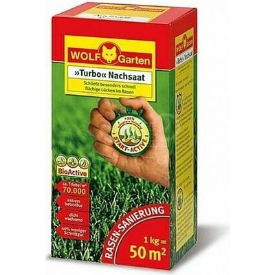WolfGarten SR 50 Turbo osivo na dosev trávnika na 50m2, 1kg 3826836