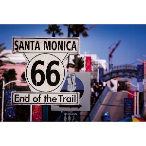 DIMEX ART Флизелинов фототапет край на route 66 375 x 250 см