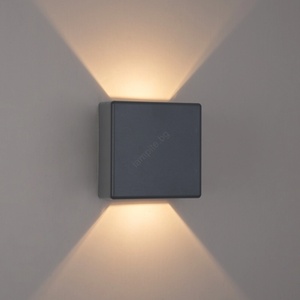 Brilagi - LED външно стенно осветително тяло DOUBLERAY LED/6W/230V антрацит IP54 (BG3829)