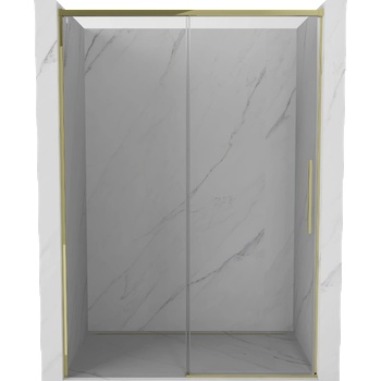 Mexen Rox плъзгаща врата за душ 140 см, прозрачна, златна - 8C2-140-000-50-00 (8C2-140-000-50-00)