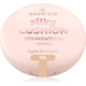 essence silky CUSHION FOUNDATION фон дьо тен в гъба със средно покритие цвят 155 12 гр