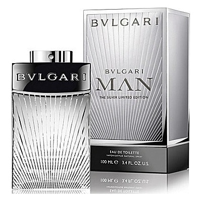 Bvlgari Man Silver Limited Edition toaletní voda pánská 100 ml