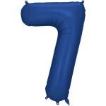 Party Deco Фолиев Балон - Цифра, 86 см, Тъмносин - 7 (fb1s-7-074)