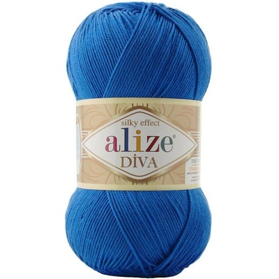 Alize příze Diva 132 královská modrá