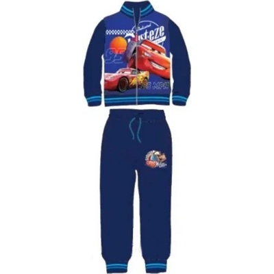 Kittymall KFT. chlapčenská tepláková súprava Autá Cars Blesk McQueen tm. modrá