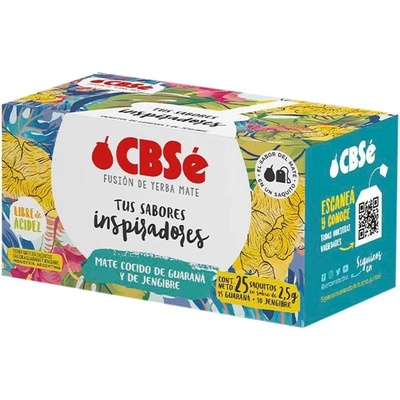 CBSé Yerba Mate Cocido Mix Inspiration 25 x 2,5 g