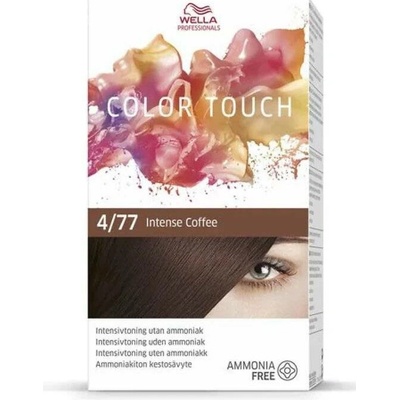 Wella Professionals Color Touch Kit Deep Browns 1 ks, 4/77 Medium Brown