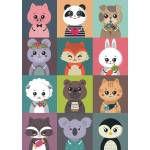 Yazz - Puzzle Funny Animals - 1 000 piese